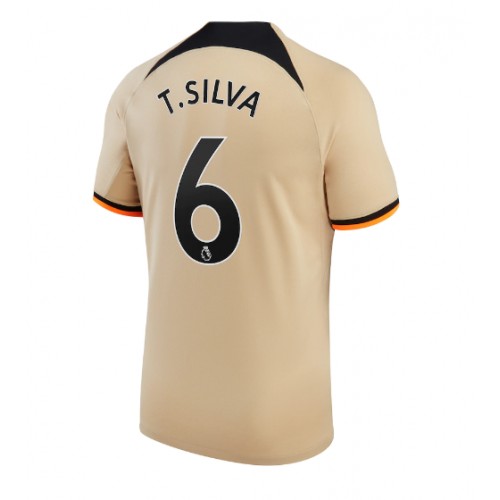 Dres Chelsea Thiago Silva #6 Rezervni 2022-23 Kratak Rukav
